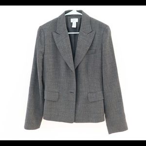 Ann Taylor Grey blazer women’s size 10